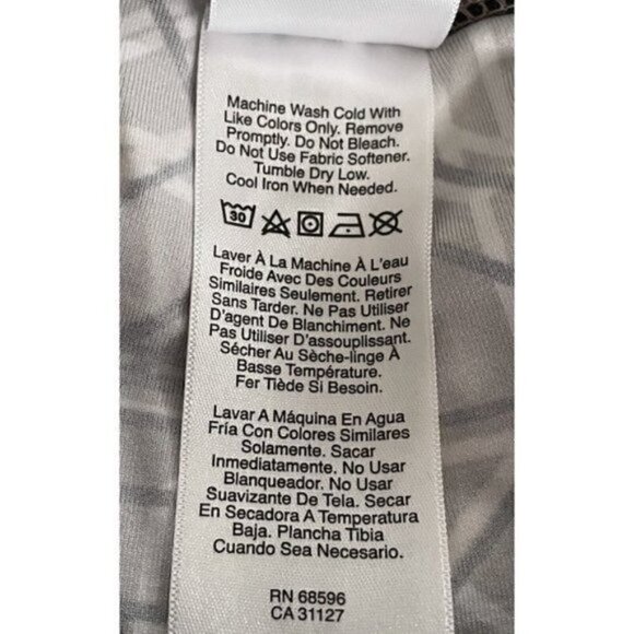 DKNY Sport Leggings Women’s Size Small Geometric Athletic Yoga - Picture 8 of 8